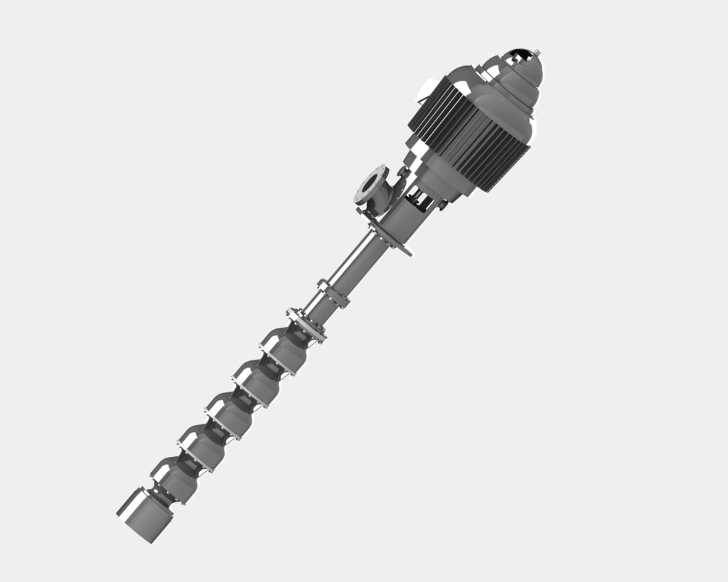 A vertical turbine pump solution offered by SPP Pumps
